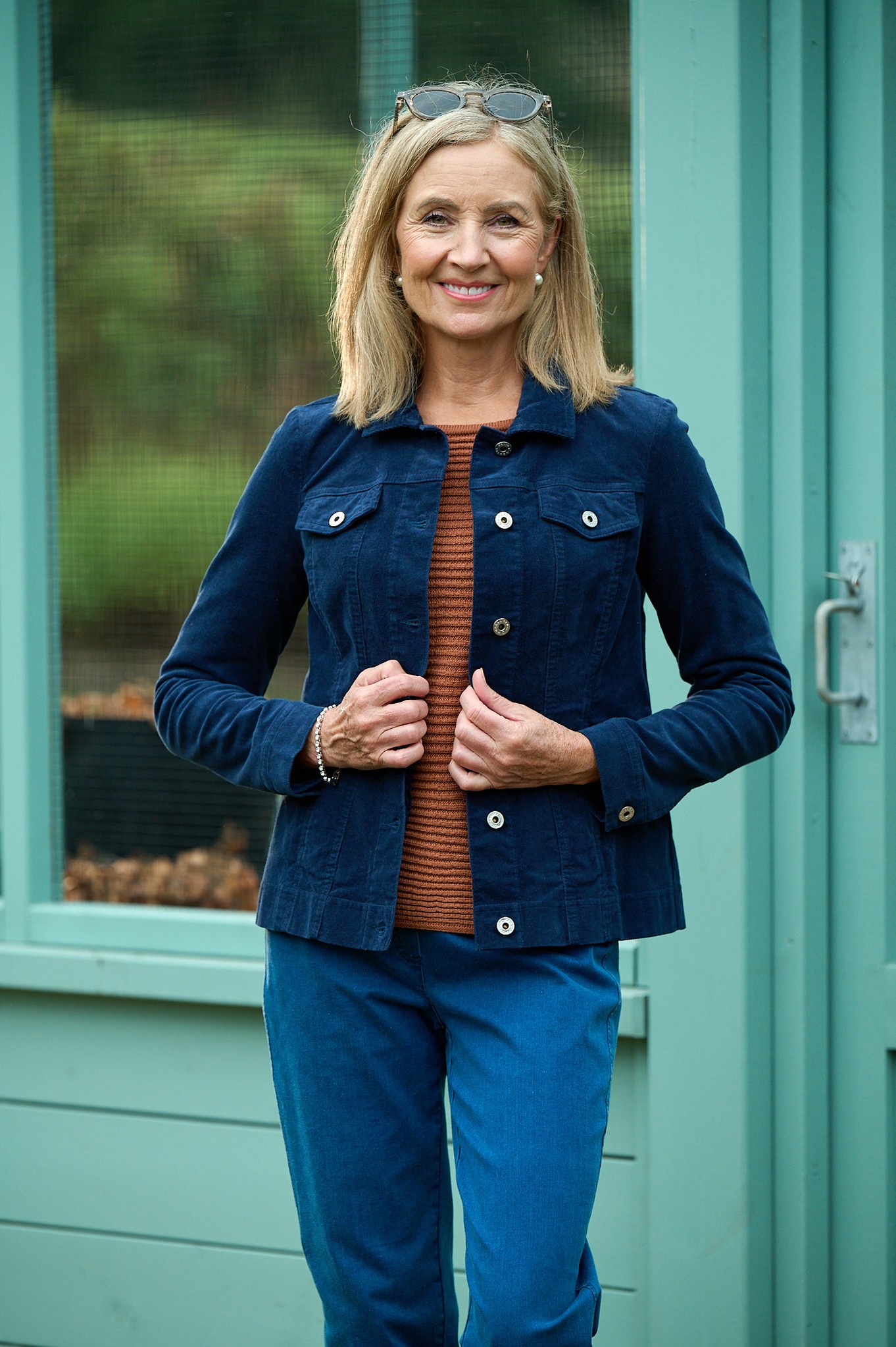 Robell Needlecord Happy Jacket French Blue 68