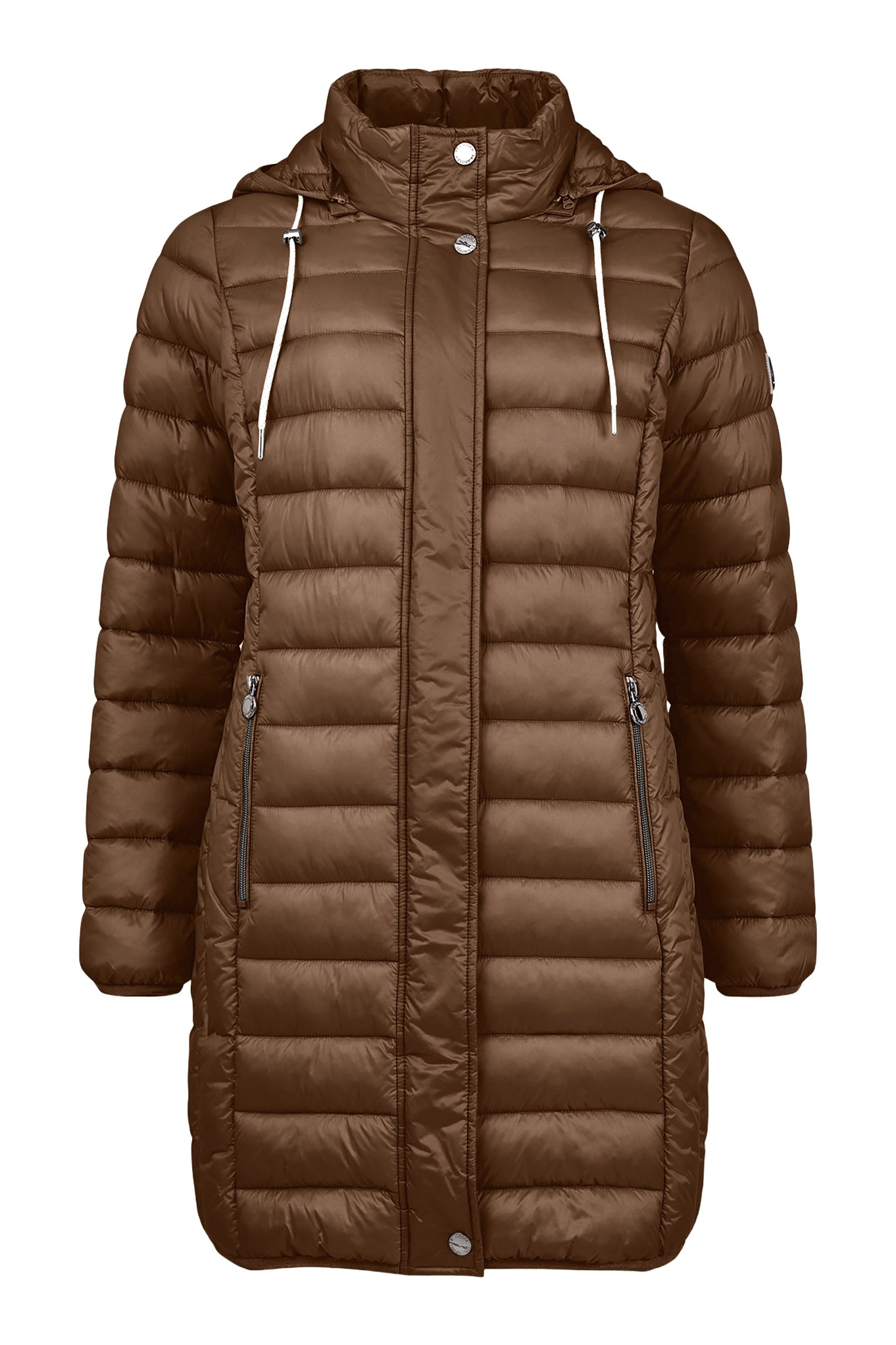 Frandsen Devonna Hooded Down Coat Brown 39