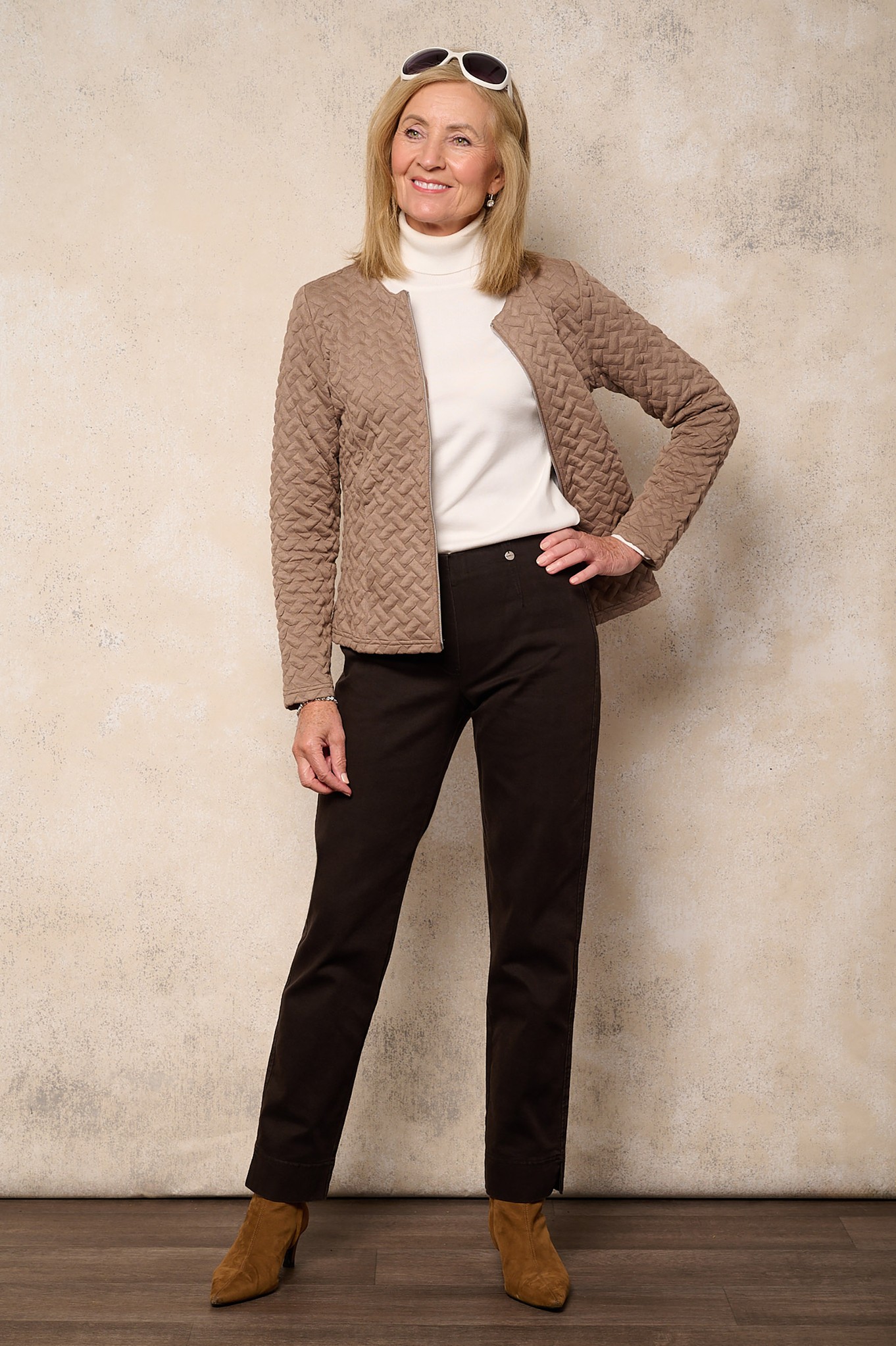 Robell Marie Denim Jean Brown 38-9