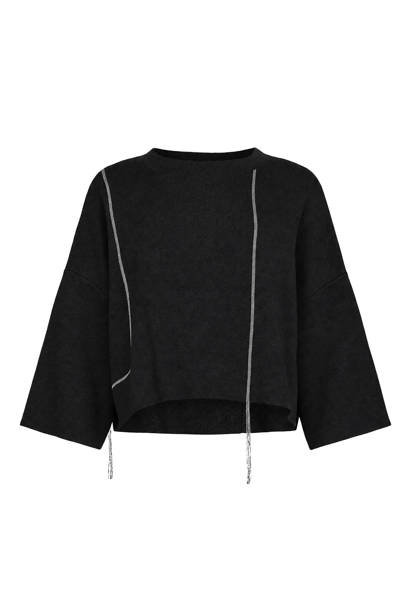 Noen Nomi Batwing Jumper Black 90