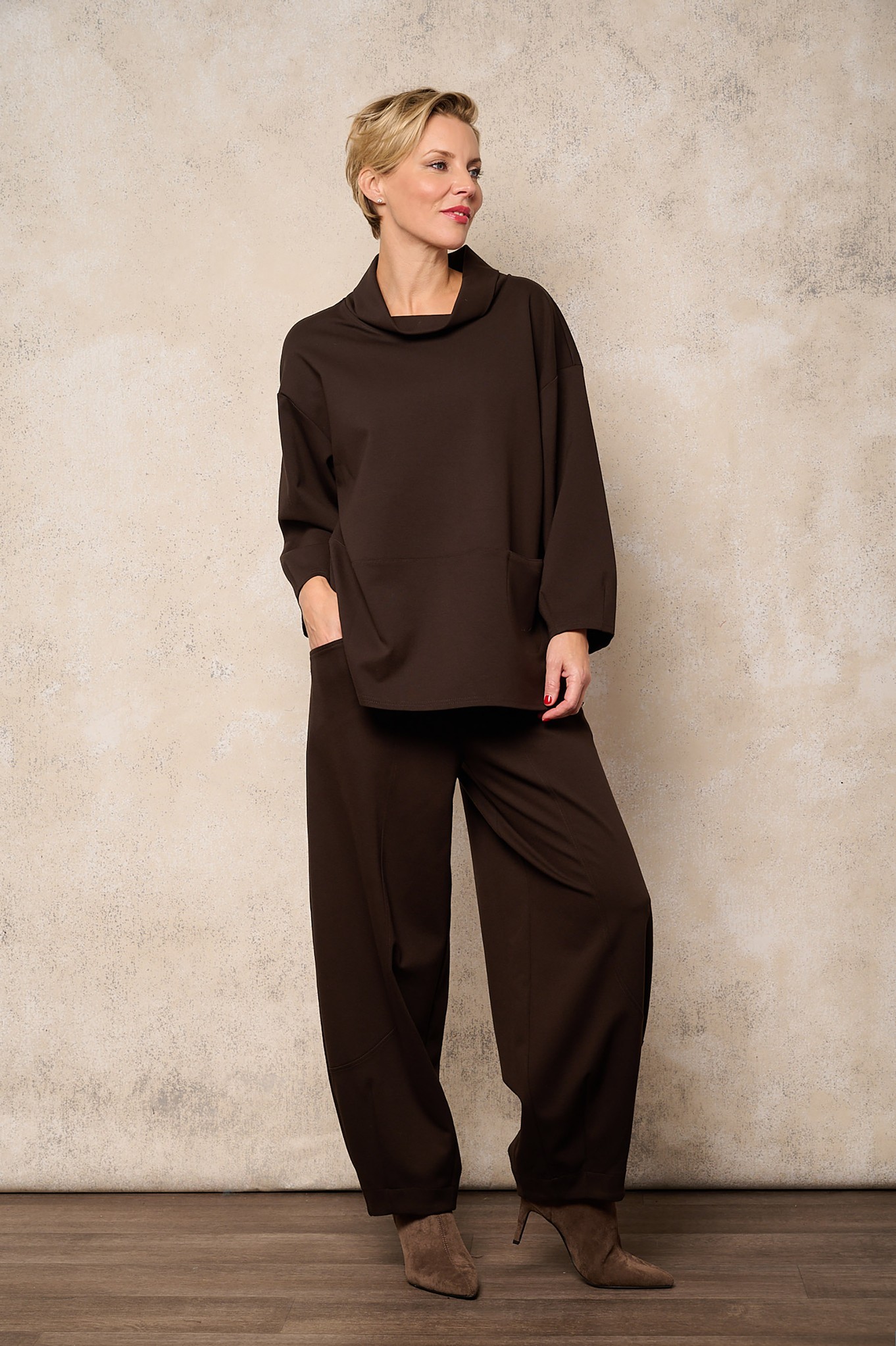 Noen Olina Balloon Trousers Chocolate 39