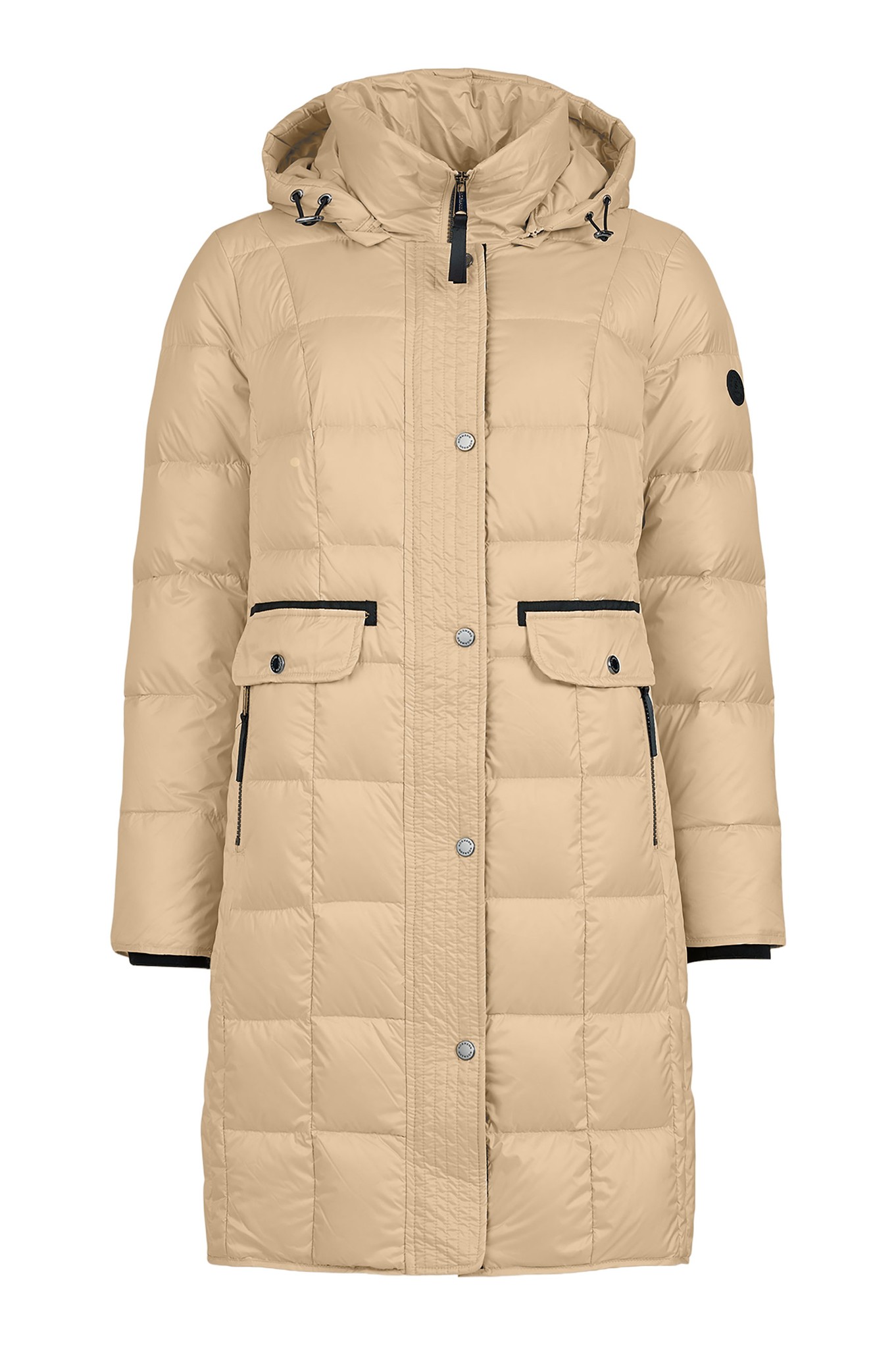 Normann Marla Quilted Down Coat Camel 15