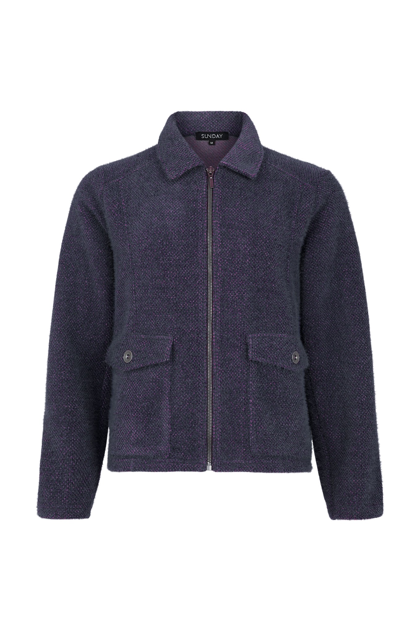 Sunday Brienna Jacquard Jacket Navy 69