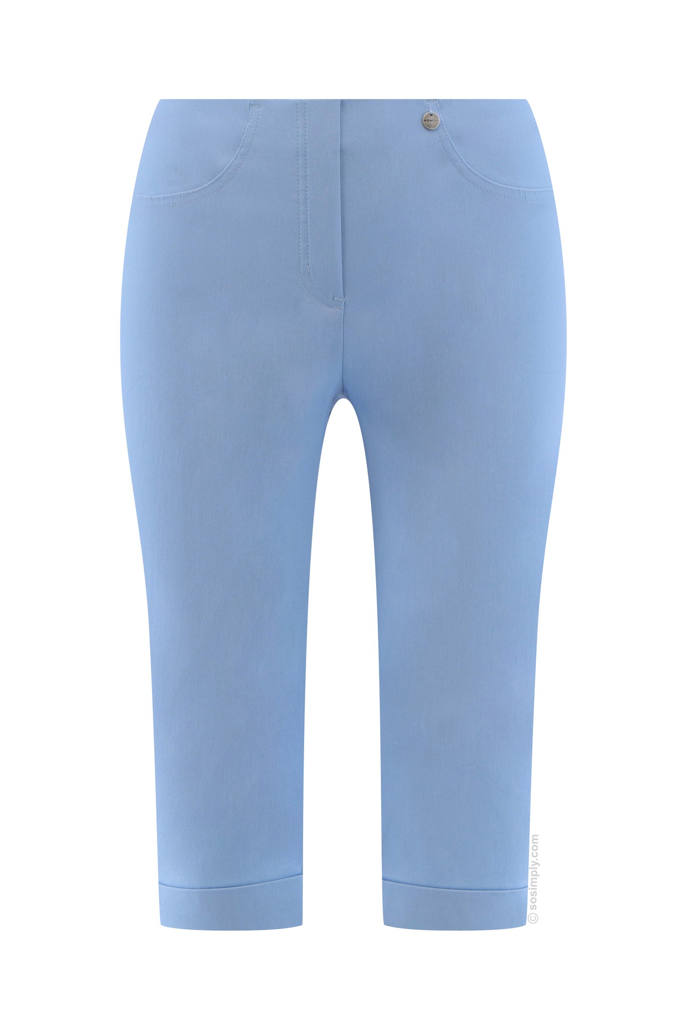 Robell Bella 05 Shorts Light Blue 611