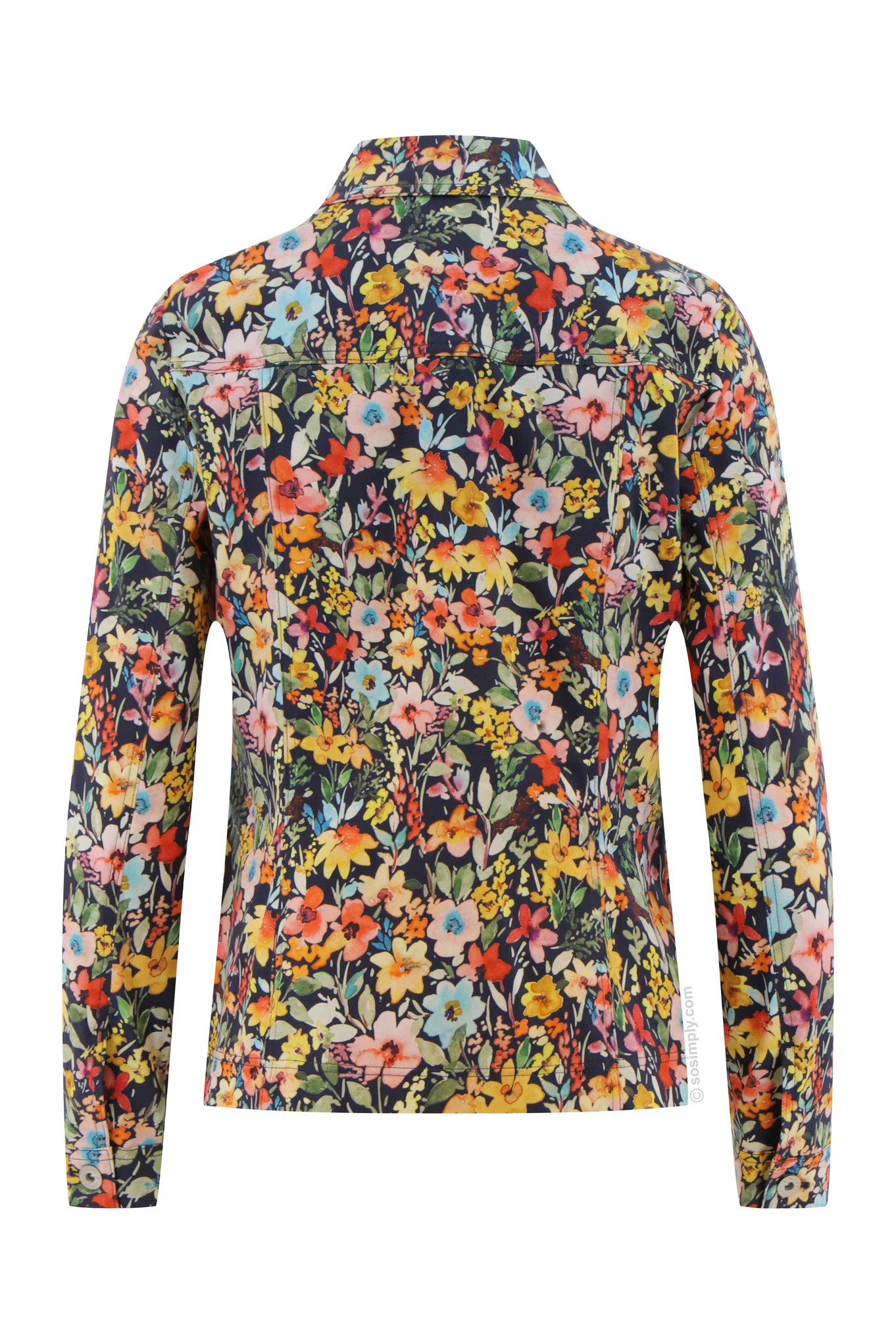 Robell Floral Frenzy Happy Jacket - So Simply