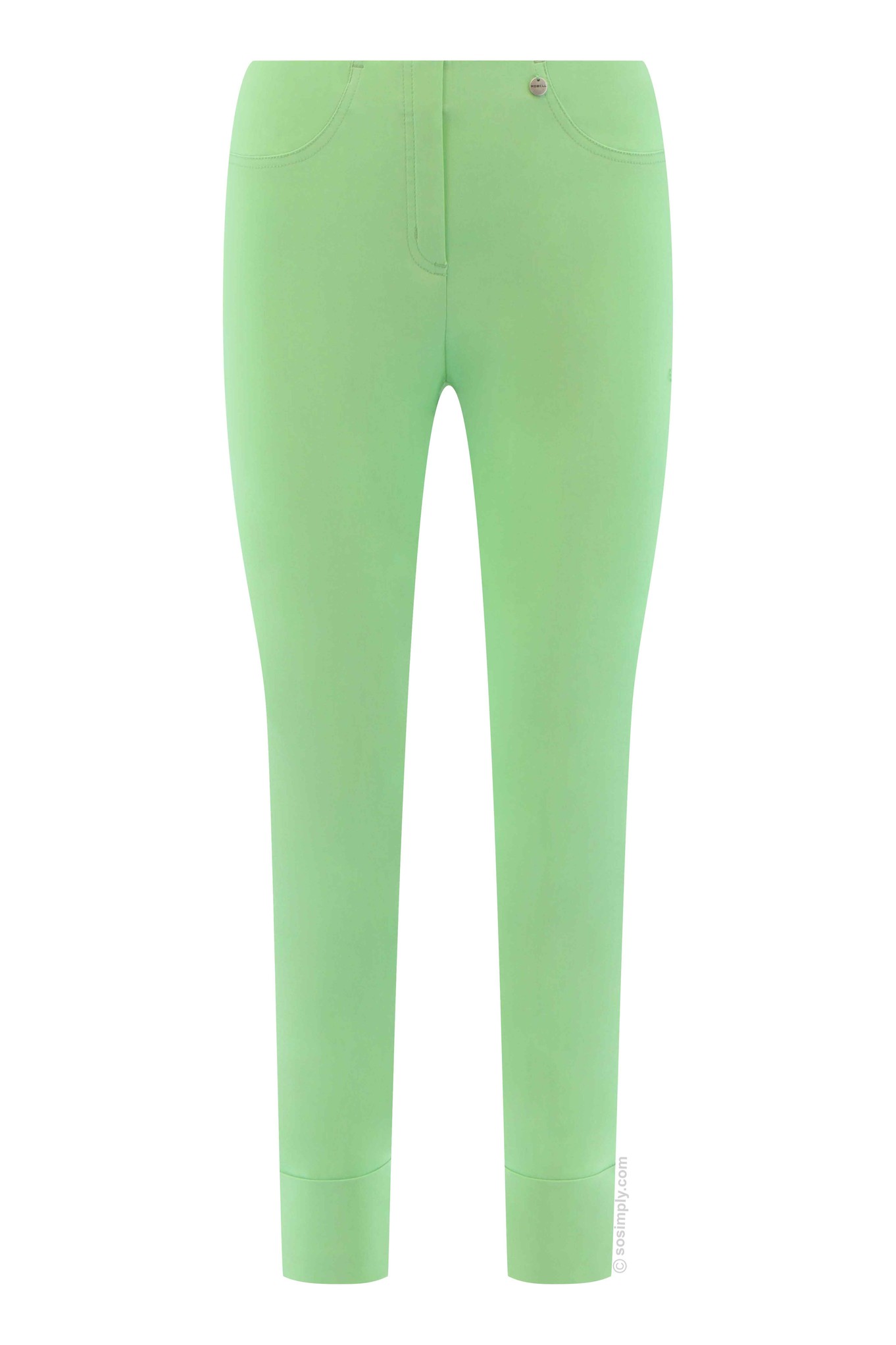 Robell Bella 09 Ankle Grazer Pistachio Green 812