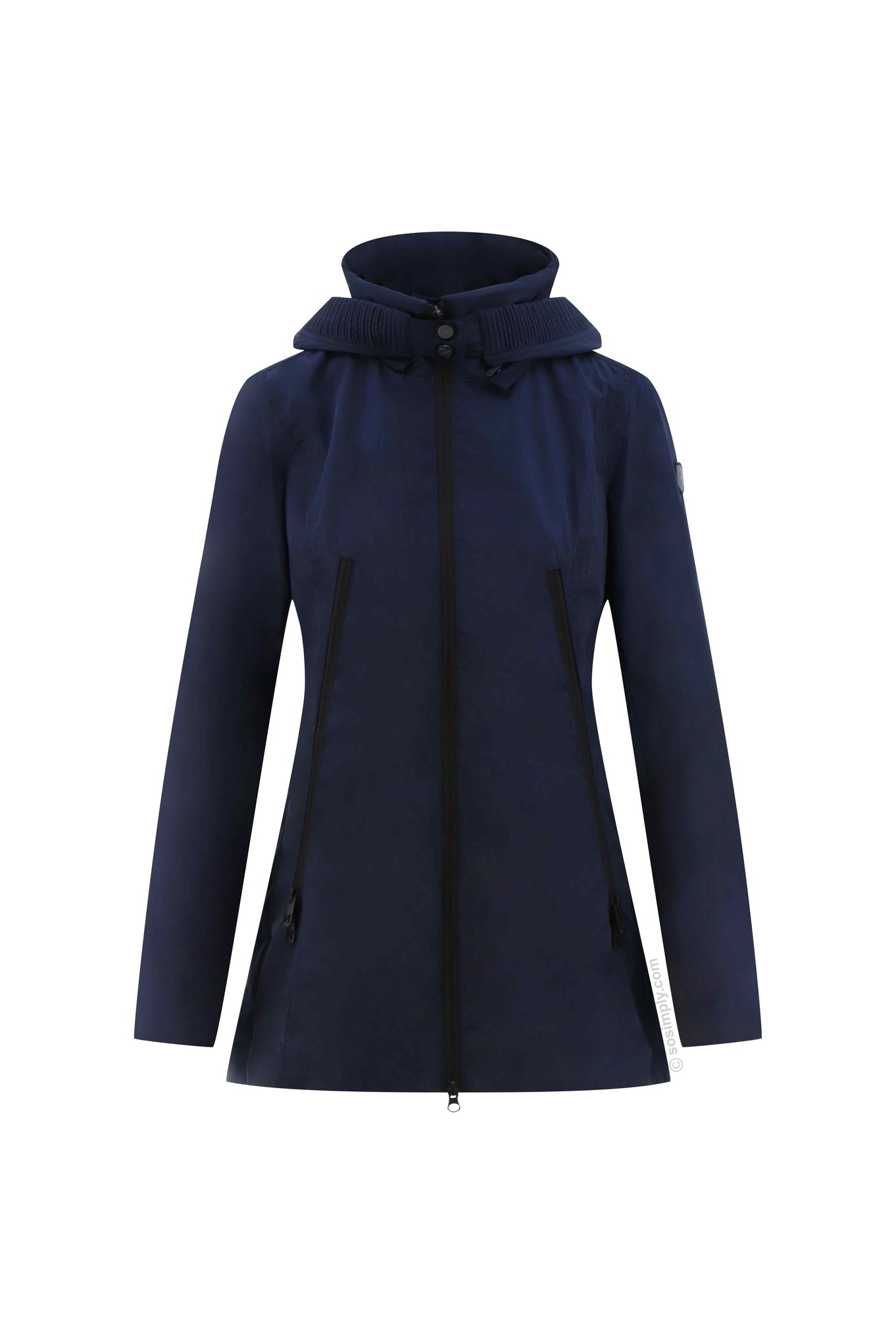 Normann Lightweight Waterproof Rain Jacket Navy 69