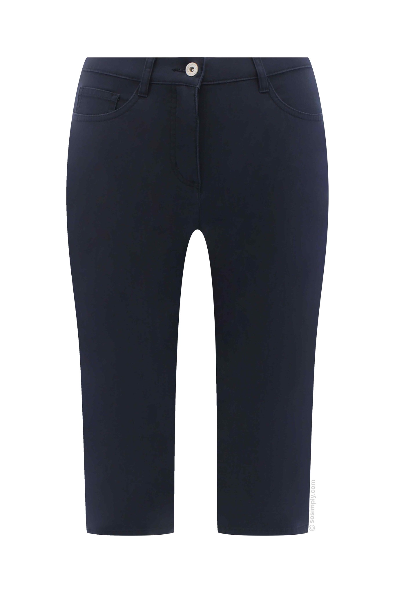 Robell Chris 05 Cotton Shorts Navy 69