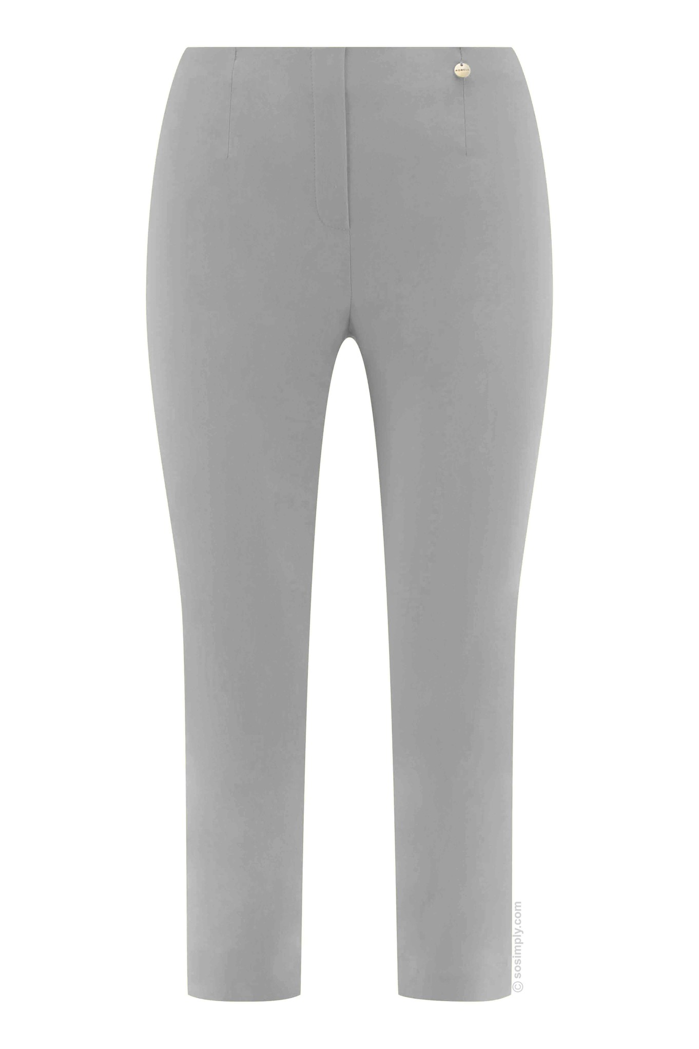 Robell Marie 07 Eyelet Crop  Light Grey 920