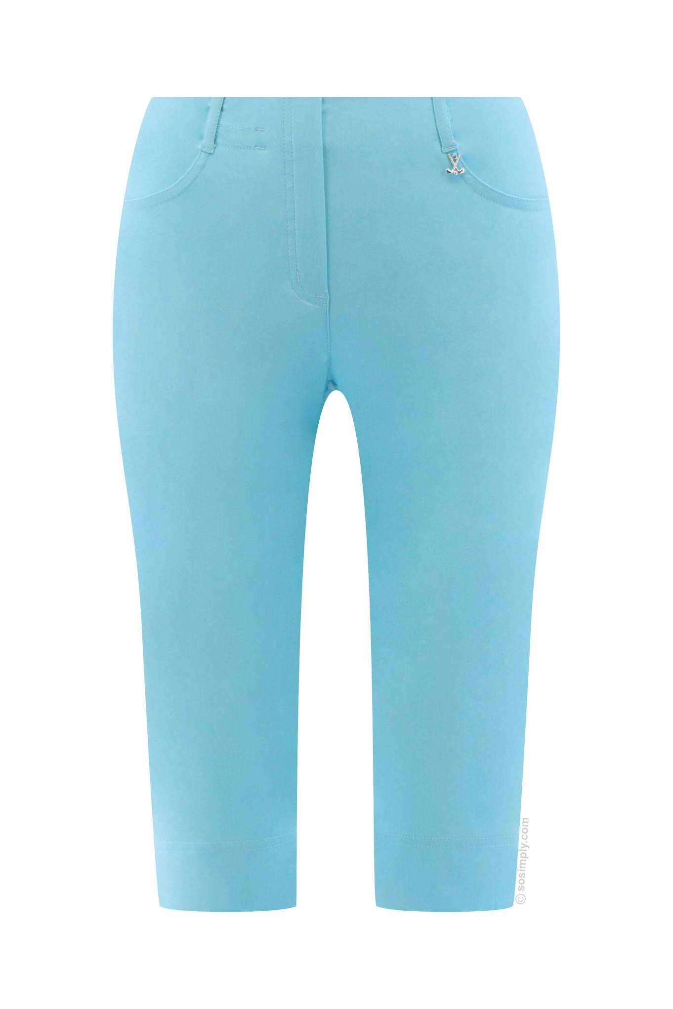 Robell Lexi 05 Golfing Shorts Pacific Turquoise 750