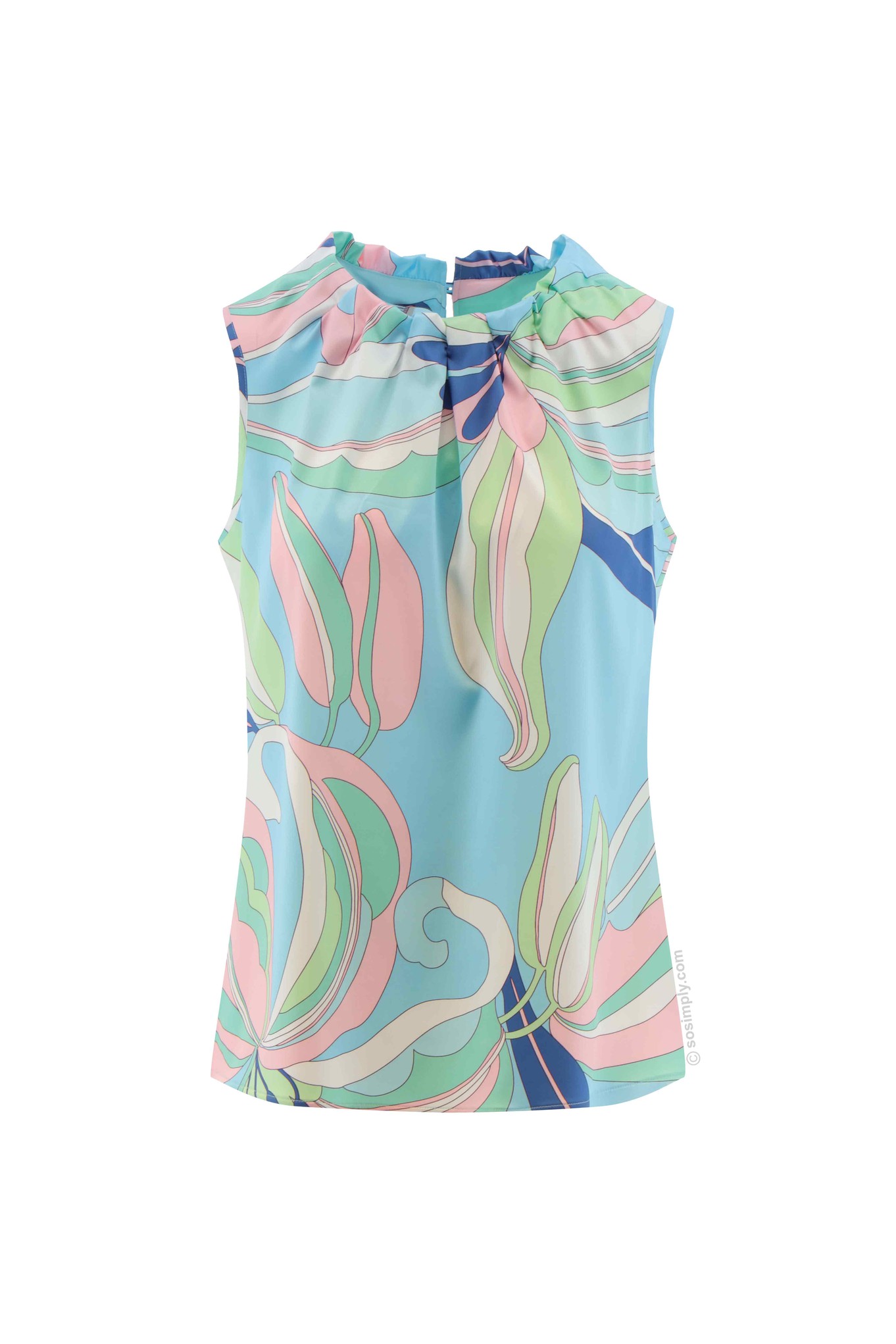 Robell ROB Alice Top Topaz Blue 75