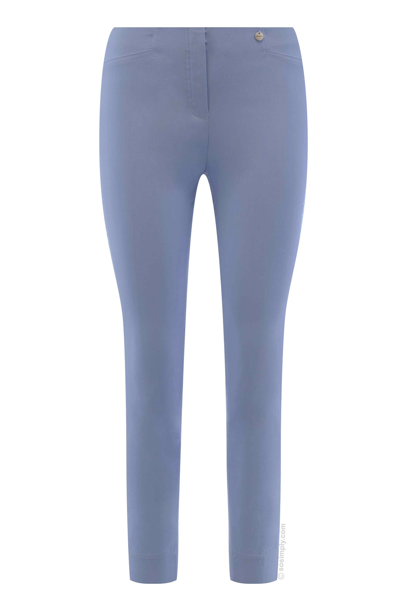 Robell Rose 09 Ankle Grazer Light Denim 62