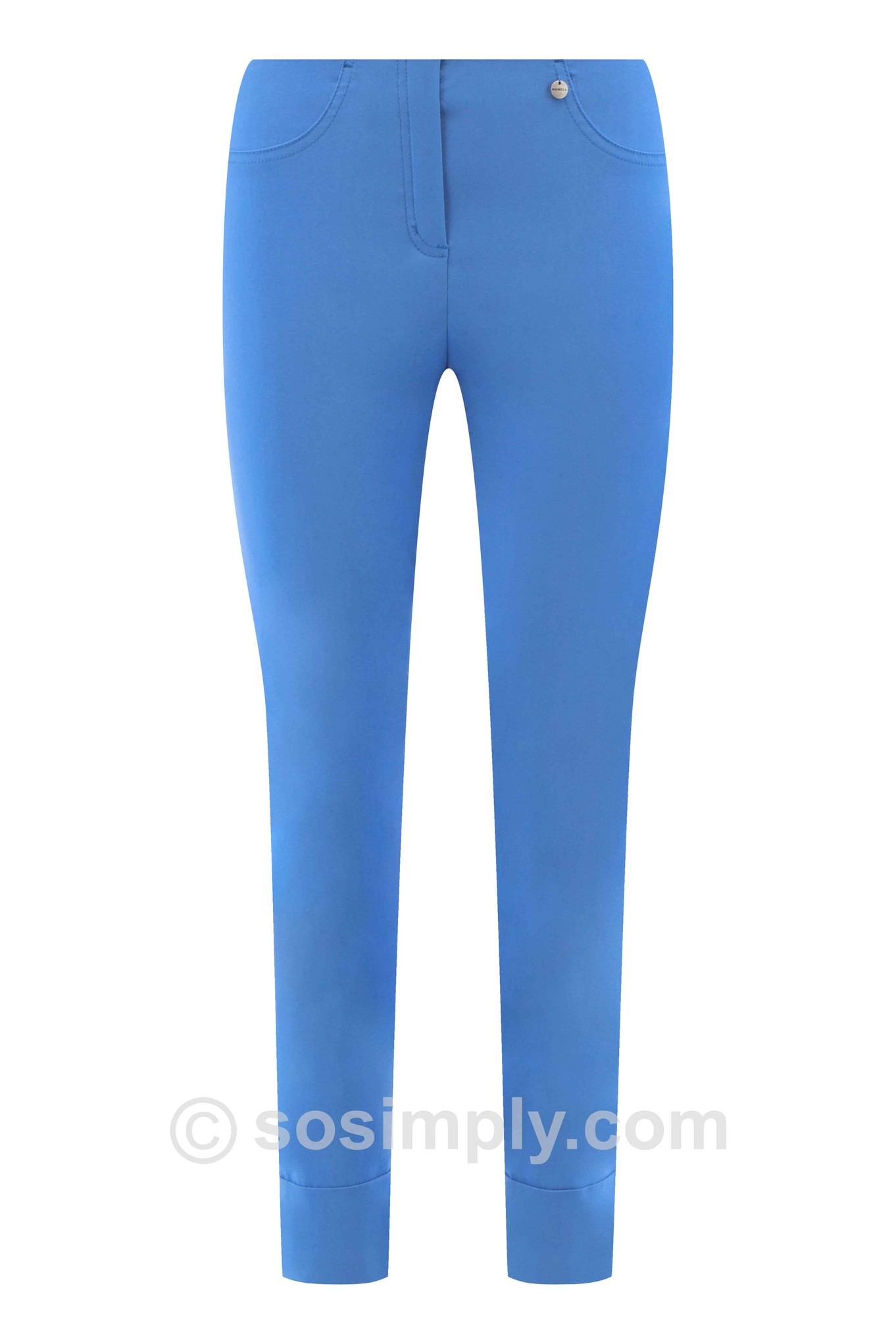 Robell Bella 09 Ankle Grazer Azure Blue 600