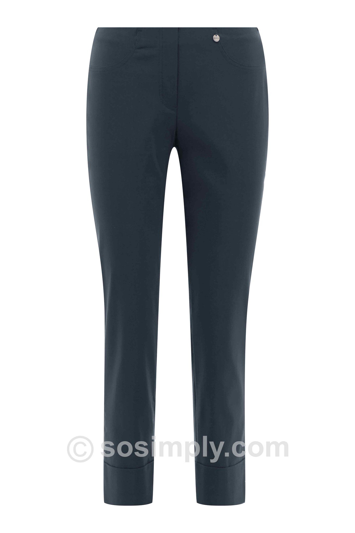 Robell Bella 09 Ankle Grazer Light Navy 77