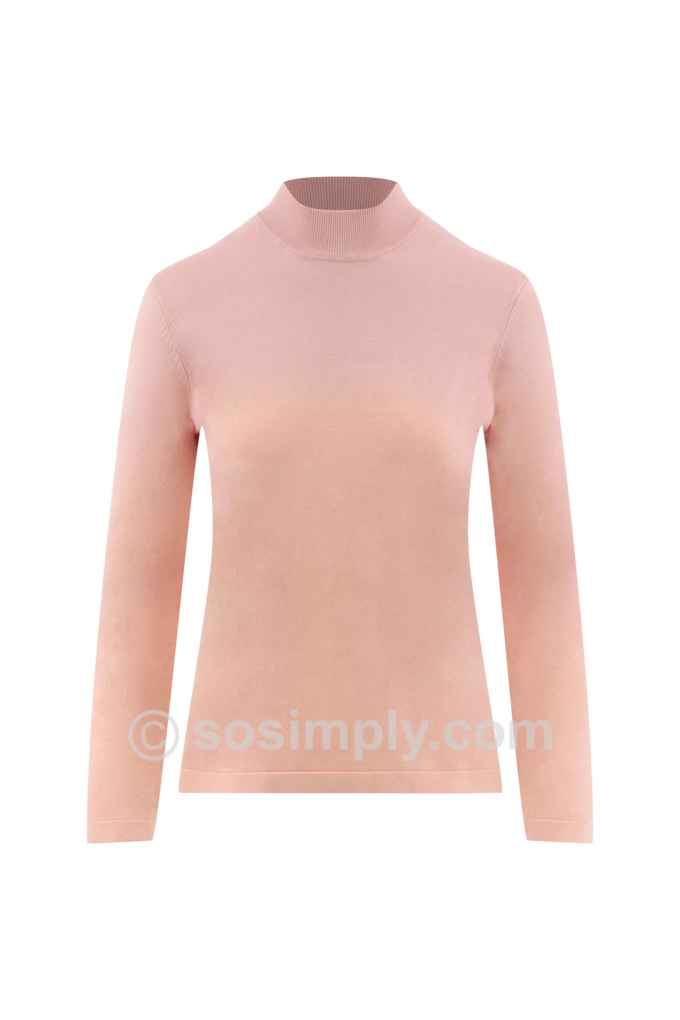 Sunday Turtle Neck Jumper Rose Pink 41