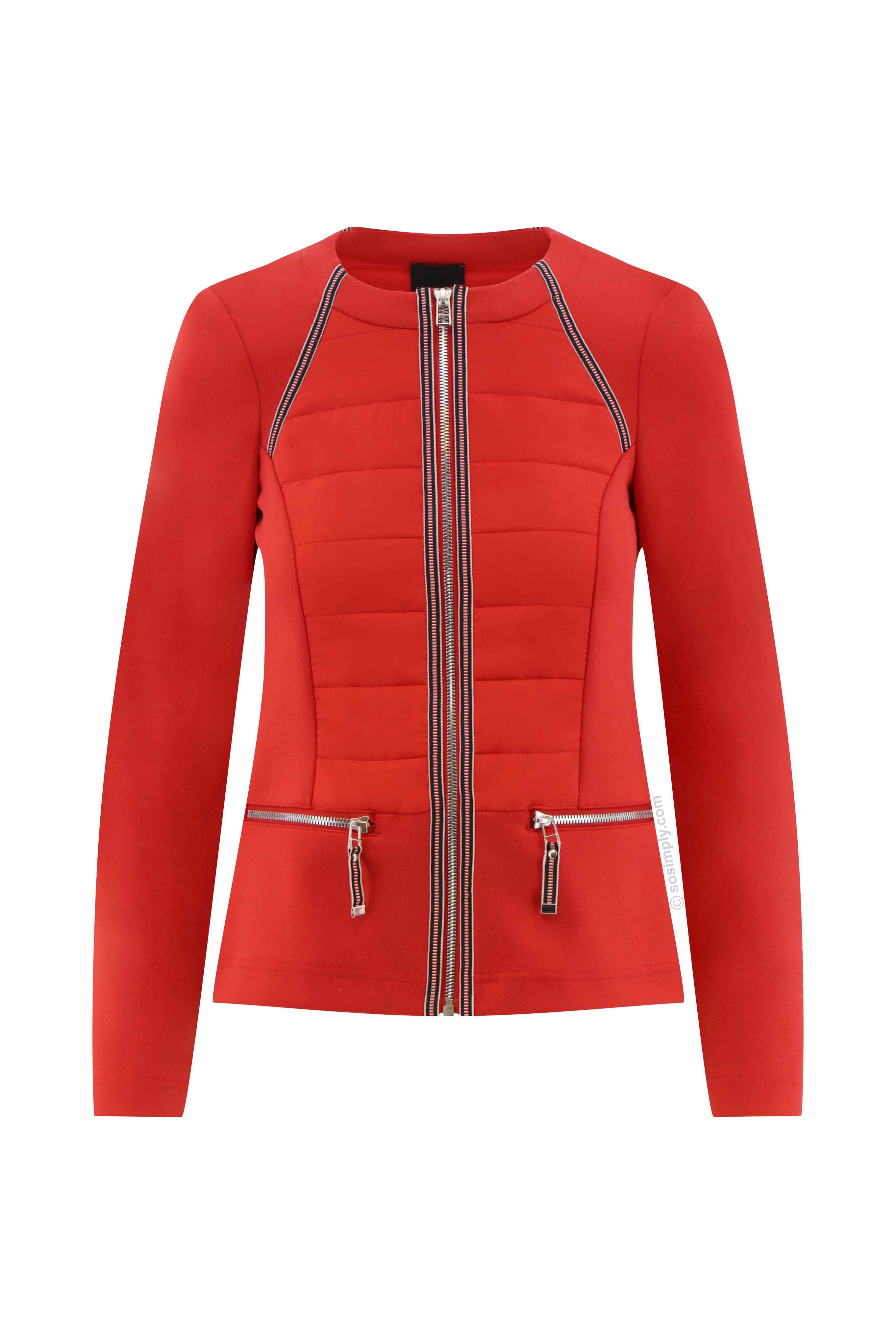 Icona Luxe Active Zip Up Jacket - So Simply