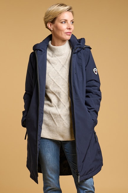 Grey on sale rain mac