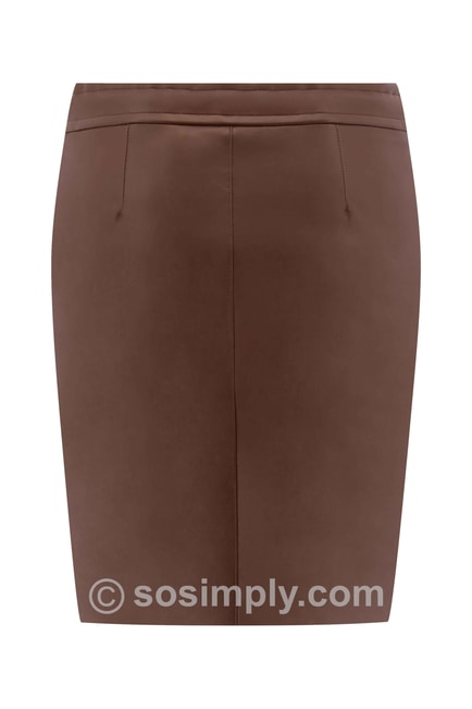 R.o.b by Robell Jutta Faux Leather Skirt - So Simply