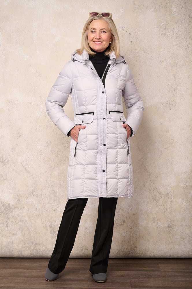 Normann Anikki Animal Longline Padded Coat, 4339-4557 Normann Anikki Animal Longline Padded Coat, 4339-4557