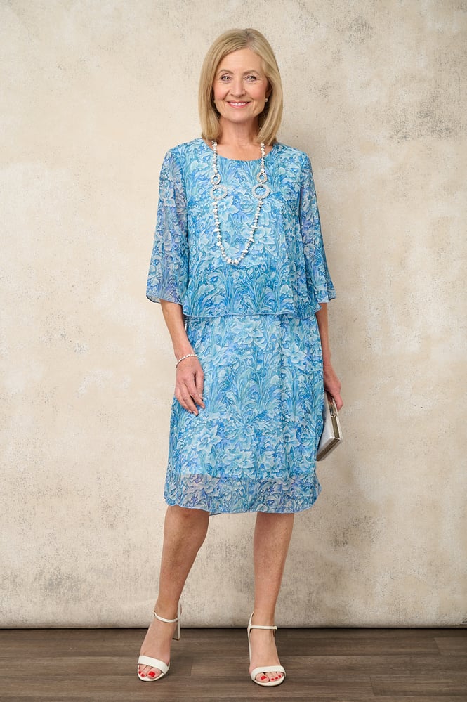 princess polly baby blue dress VIVIENNE WESTWOOD Sunday gathered cotton-poplin midi dress main image 0