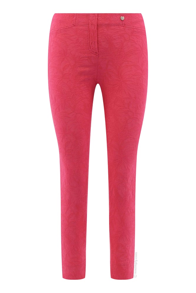 Robell Bella Candy Pink Trousers, Free Shipping